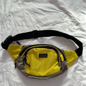 Yellow and Gray Men's Bag
